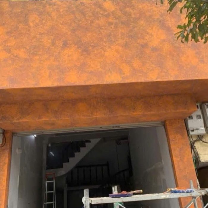 Sơn hiệu ứng rỉ sét đẹp